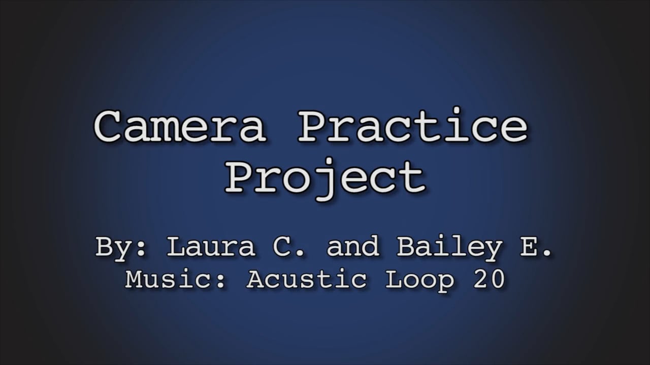camera practice video on Vimeo