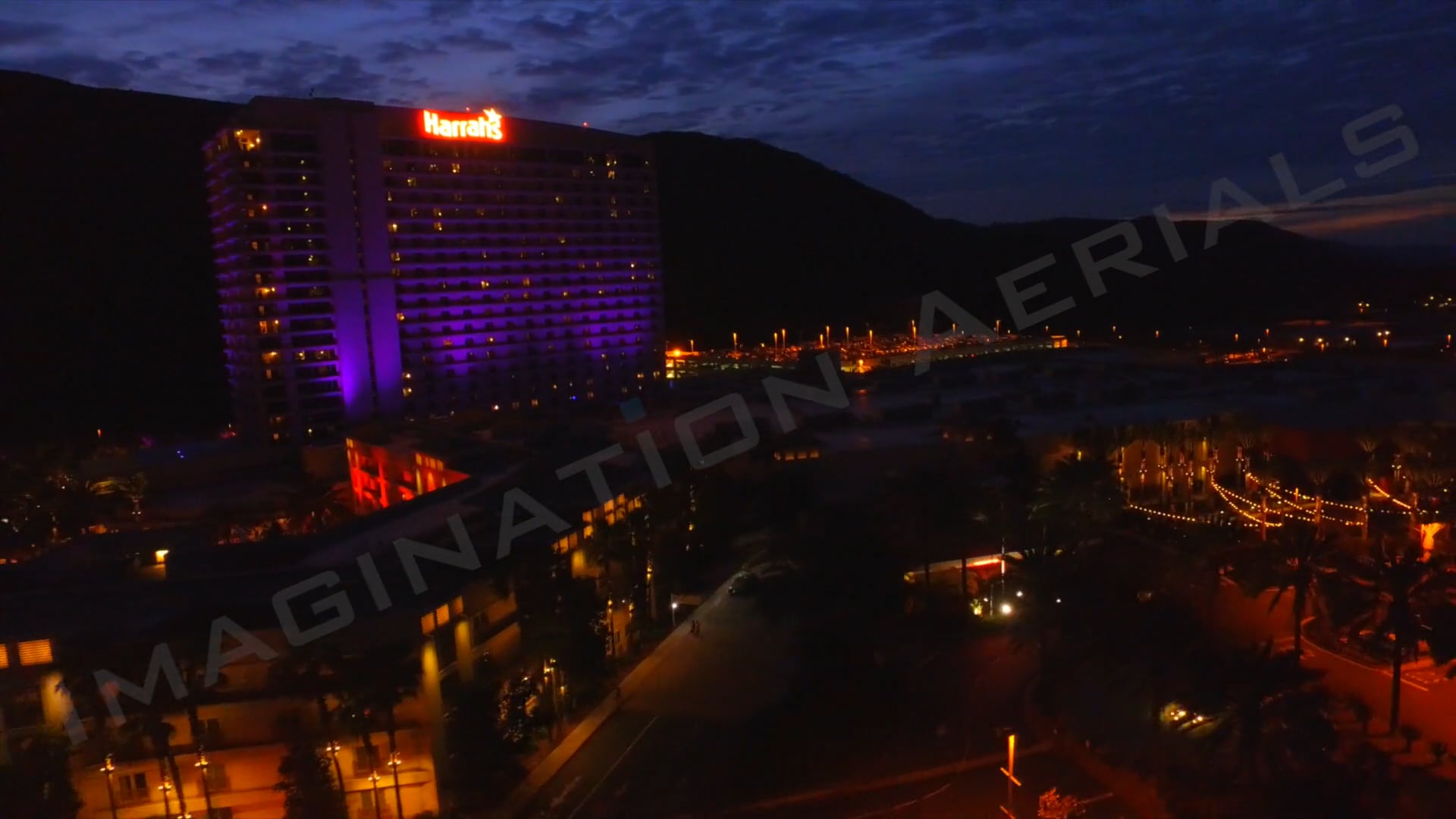 Aerials for Harrah's Southern California Resort & Casino for TV Show "Patti's Millionaire Club" on WEtv