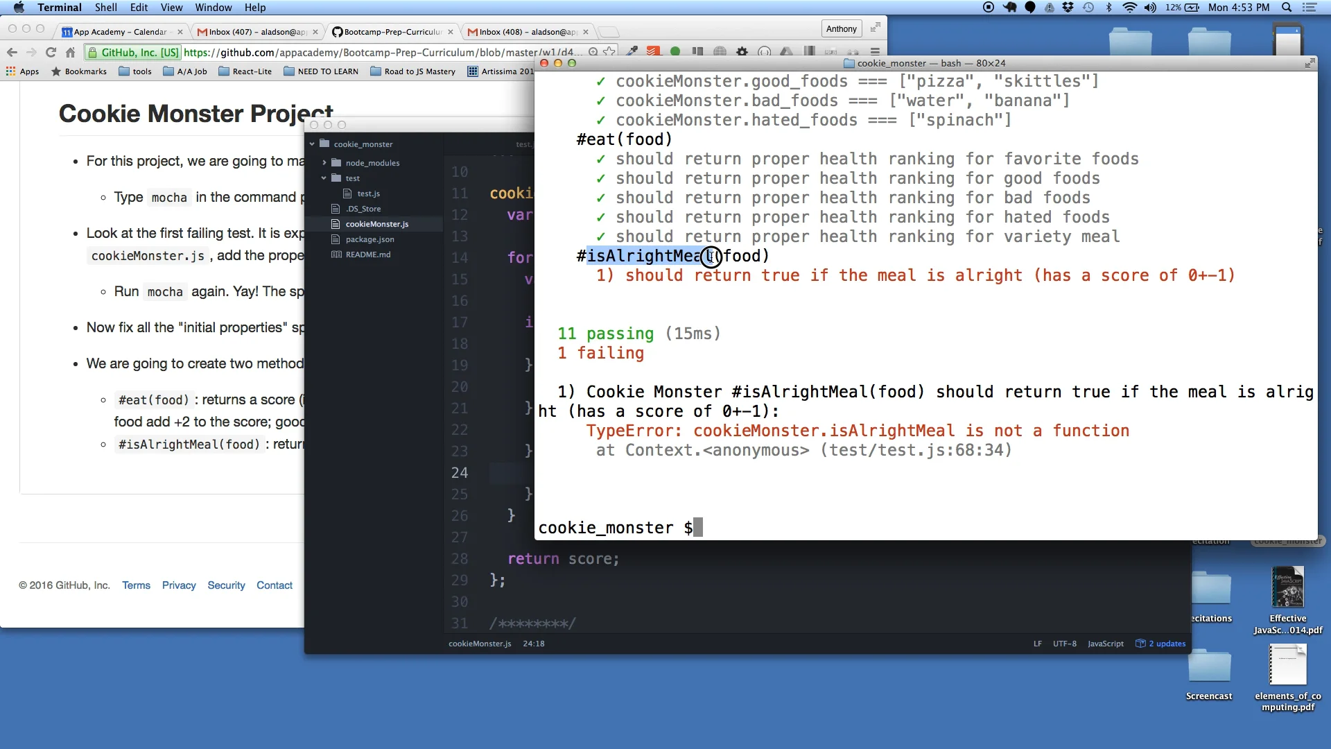 Data Structure Example 3: Cookie Monster on Vimeo