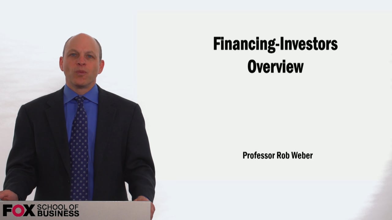 Login to view Financing: Investors Overview