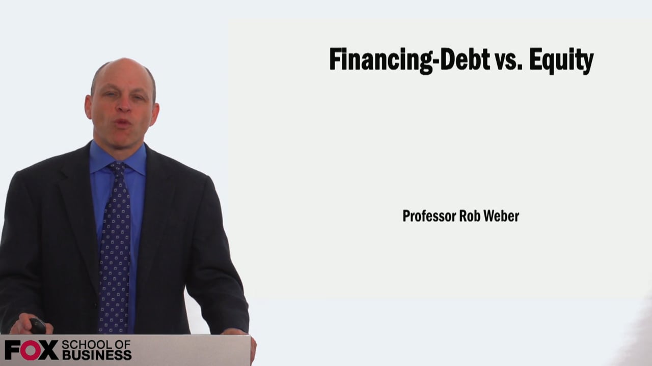 Login to view Financing: Debt vs Equity