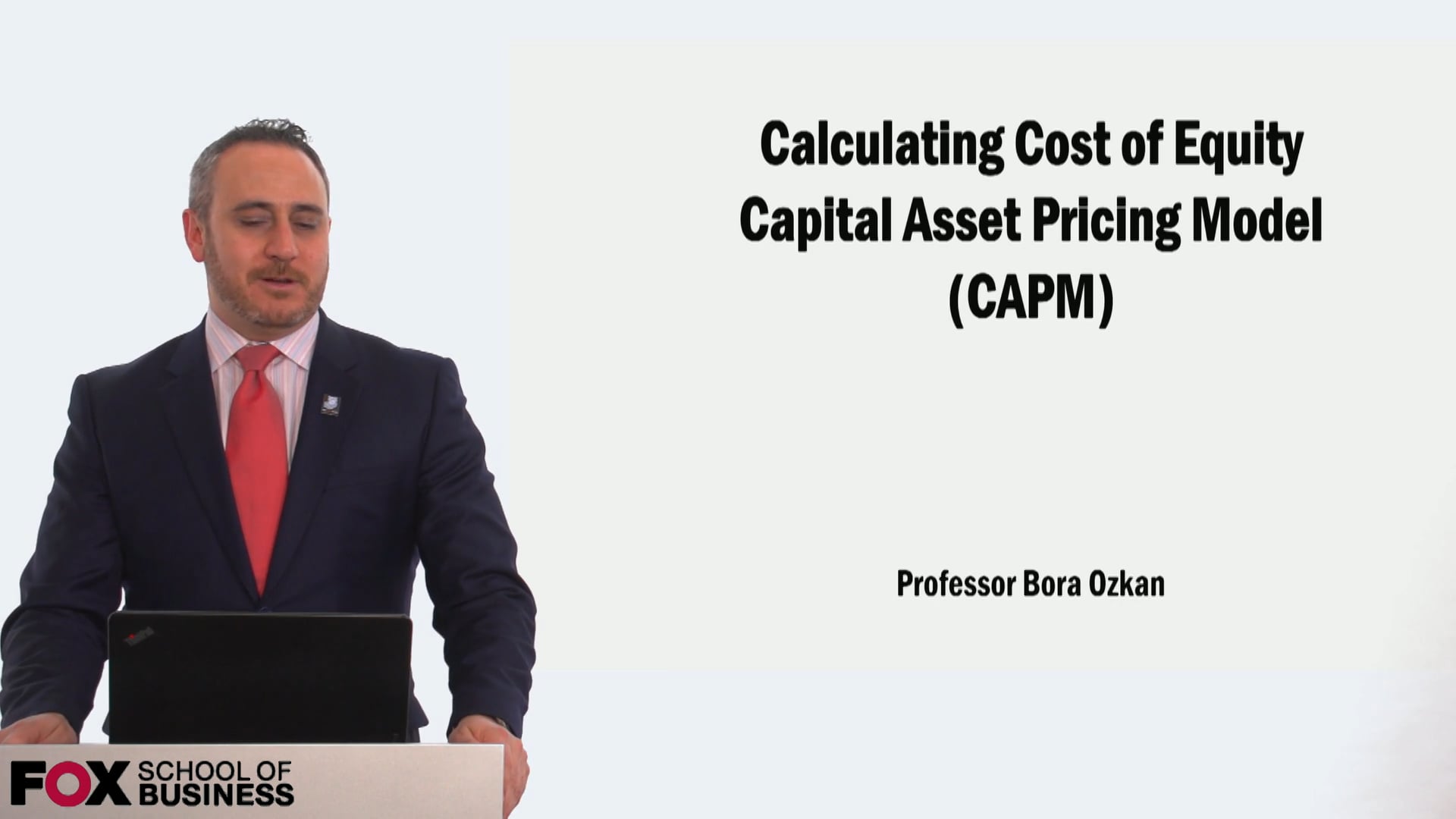 Calculating the Cost of Equity using Capital Asset Pricing Model