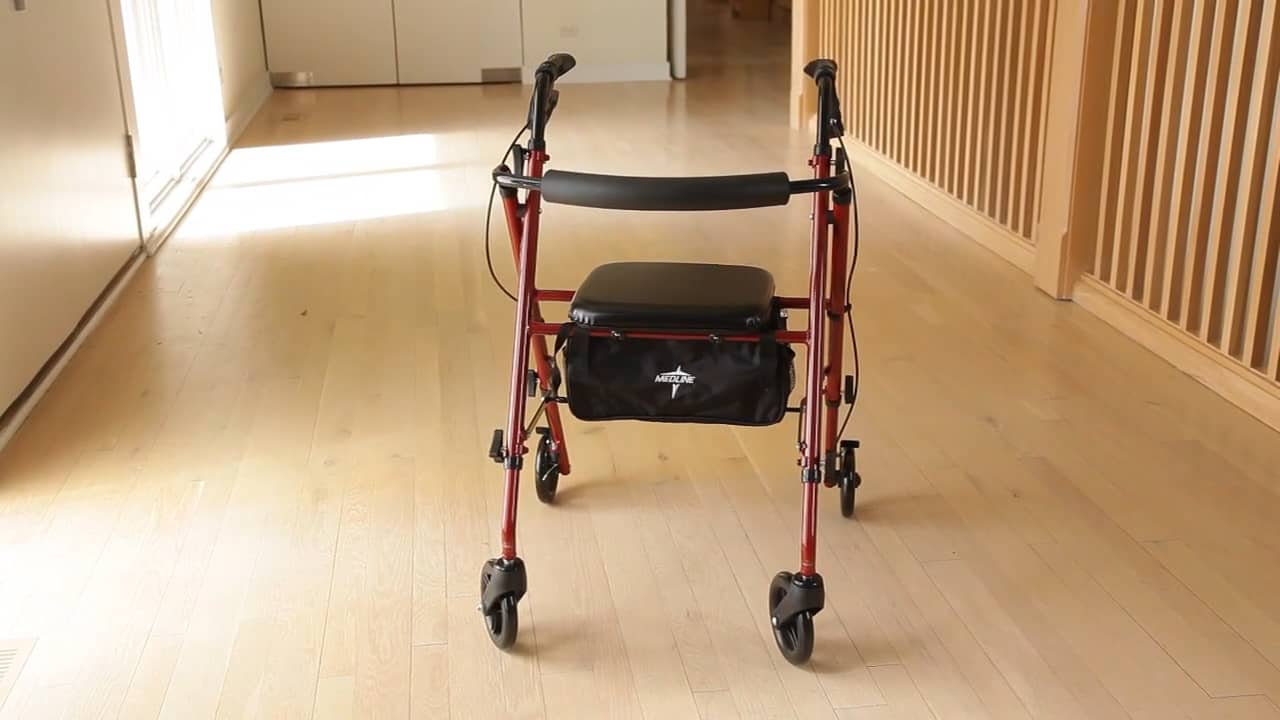 UltraLight Freedom Rolling Walker Product Overview on Vimeo