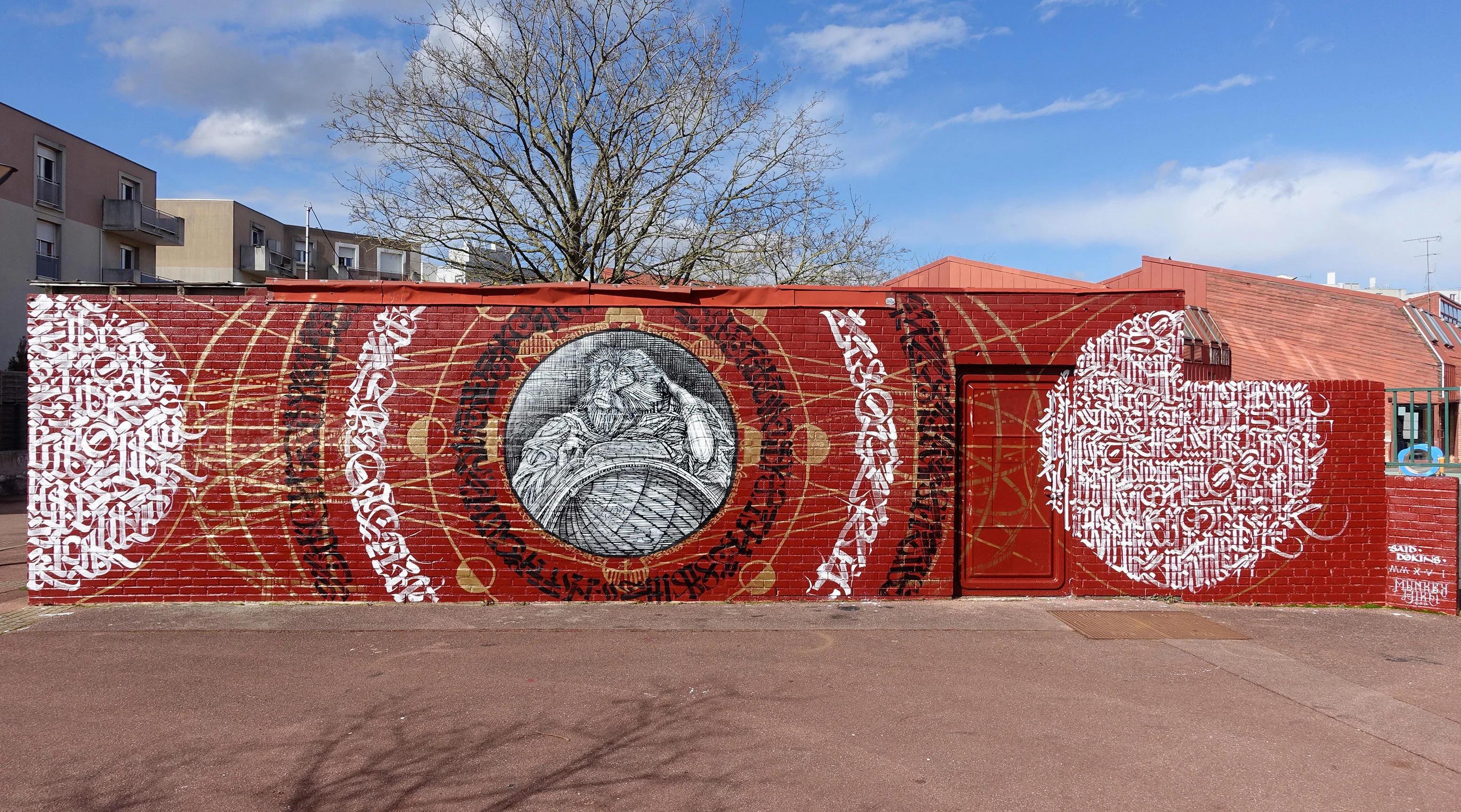 Said Dokins & Monkey Bird / New walls in Festival Street Art