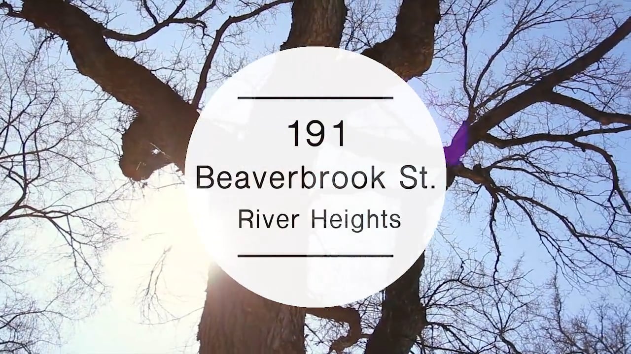 191 Beaverbrook Street Winnipeg Real Estate on Vimeo