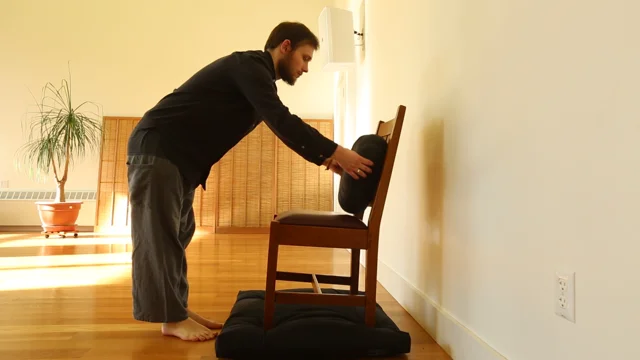 Chair meditation online posture