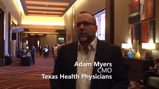 Adam Myers, Texas Health Physicians on marcus evans summits as an efficient use of anyone's time