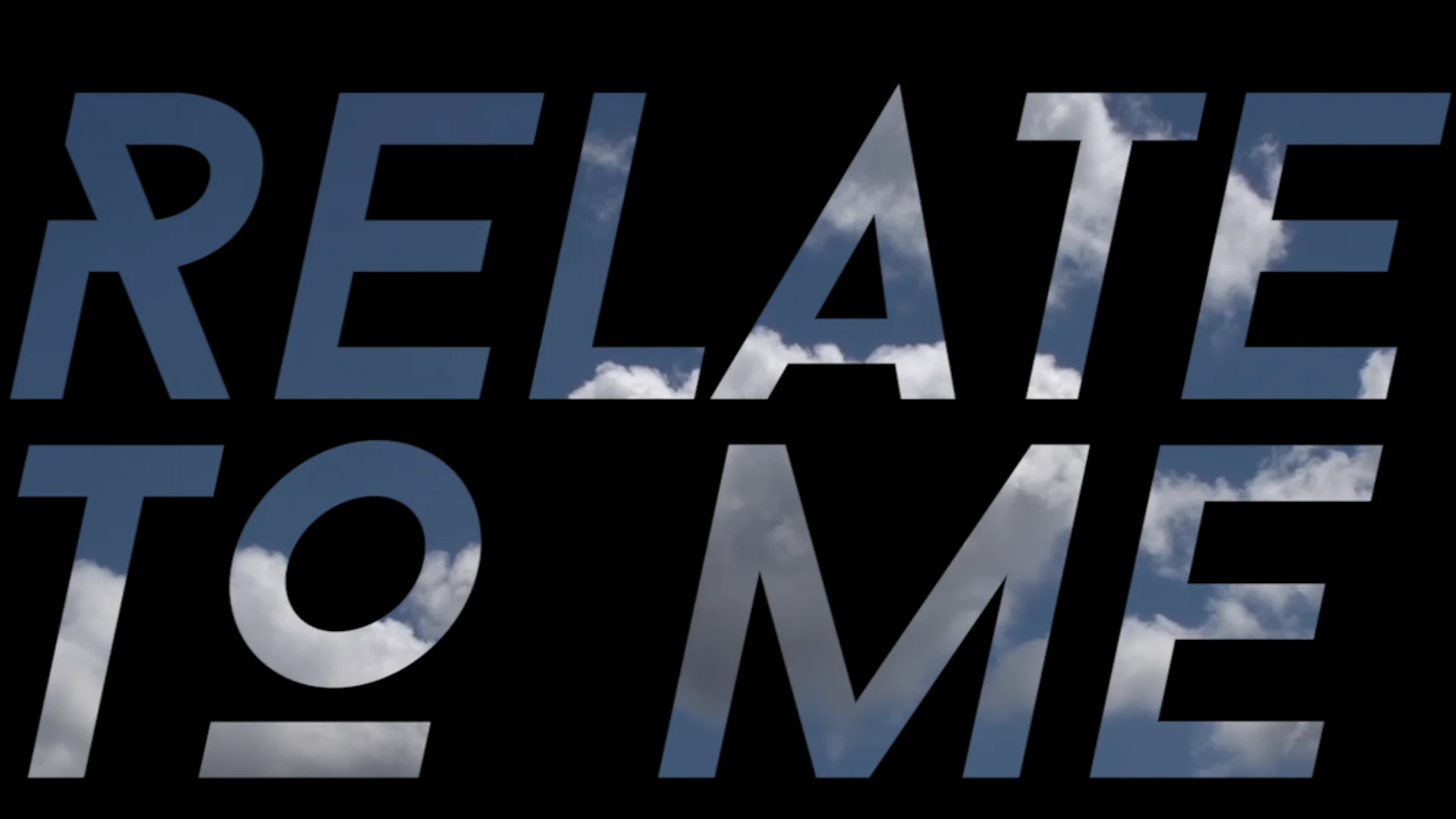 Relate to Me on Vimeo