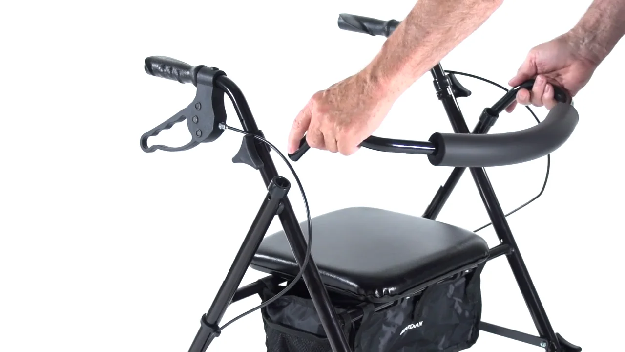 Aids for Independent Living UltraLight Freedom Rolling Walker on Vimeo