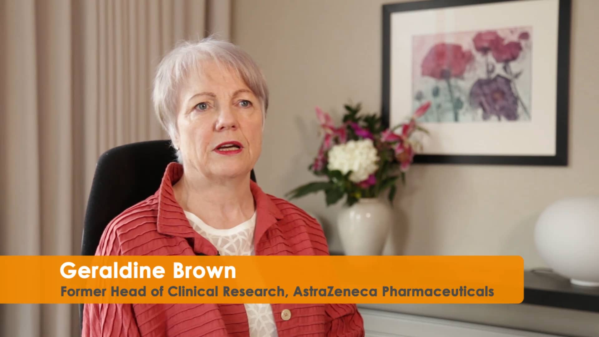 Testimonial Geraldine Brown [AstraZeneca] on Vimeo