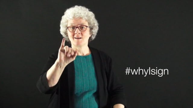 #WhyISign