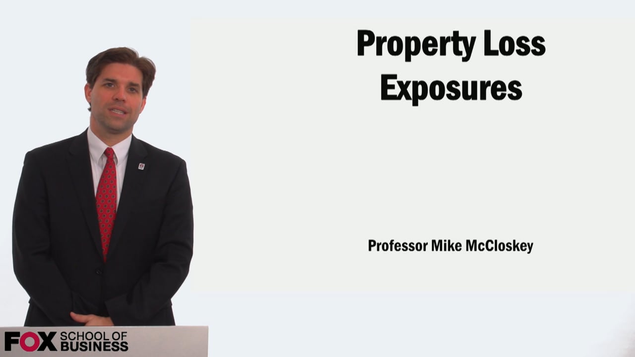 58926Property Loss Exposures