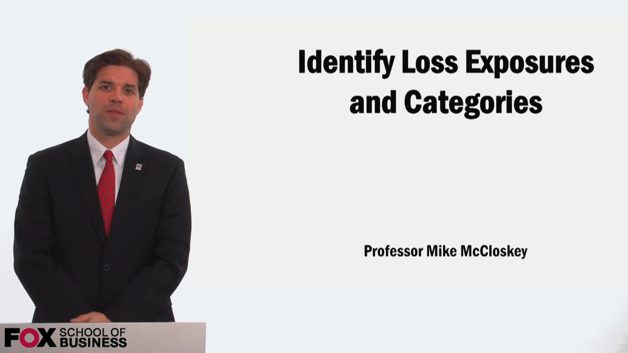 Identify Loss Exposure and Categories