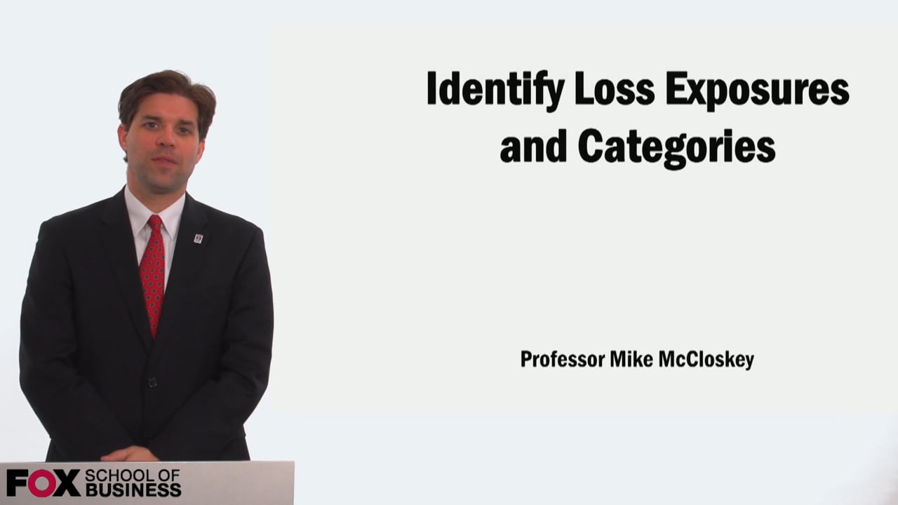 Login to view Identify Loss Exposure and Categories