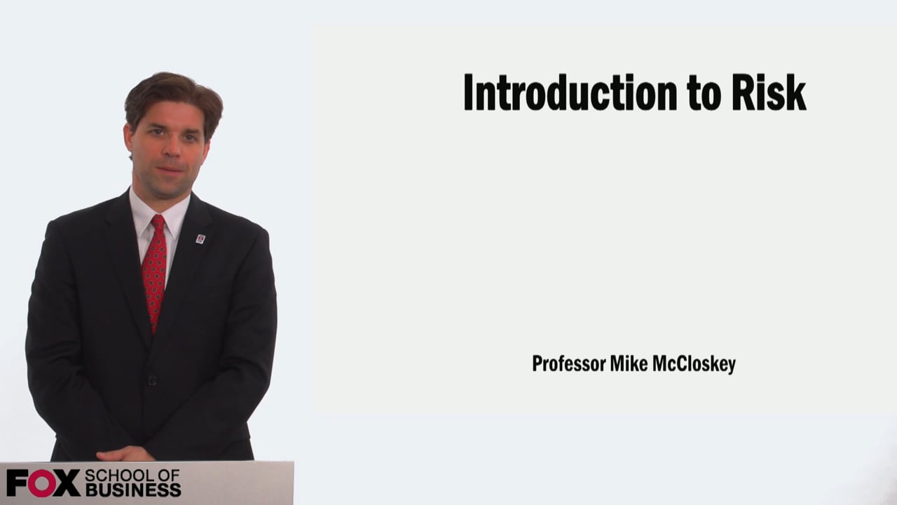 Login to view Introduction to Risk