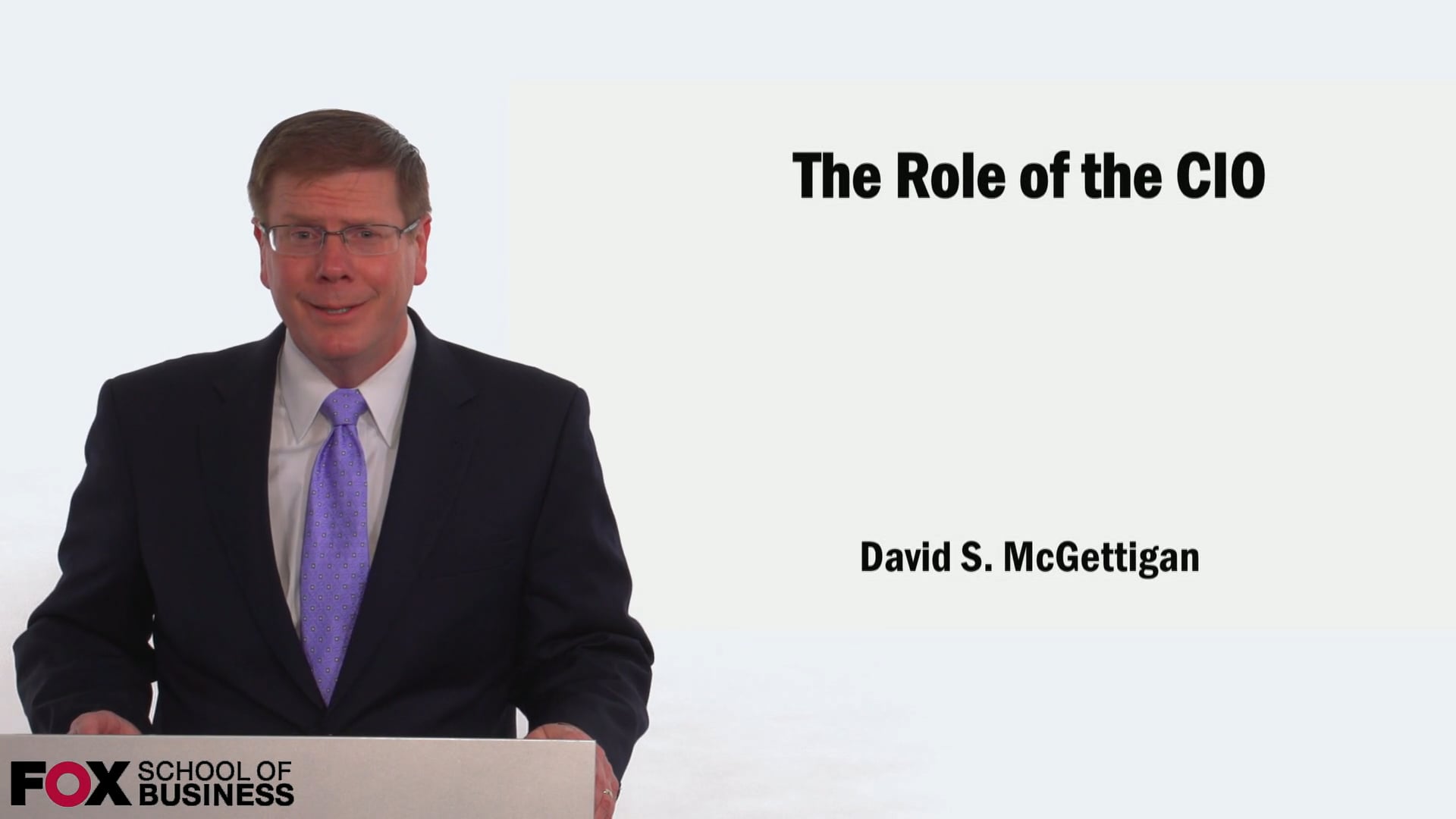 The Role of the CIO