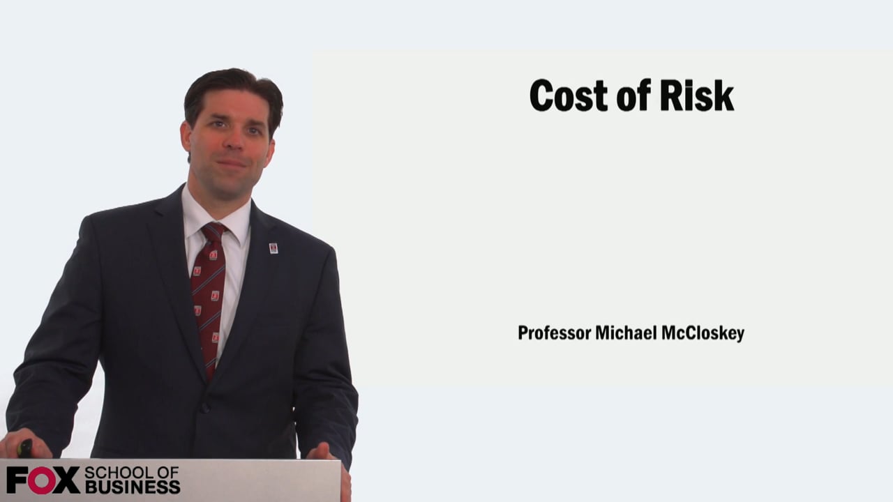 Cost of Risk