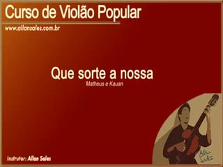 Curso de Violão Online - Vídeo