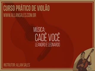 Curso de Violão Online - Vídeo