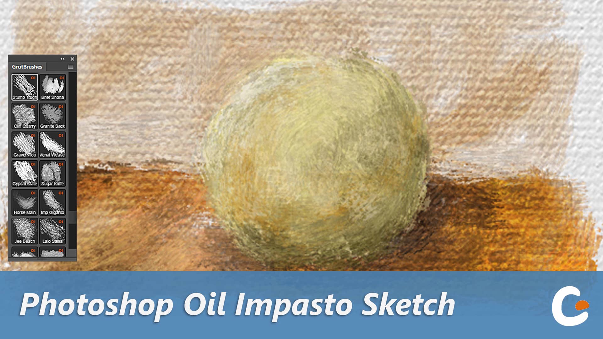 Oil Painting in with the impasto brushes on Vimeo