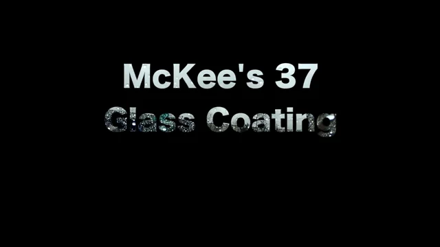 McKee's 37 Glass Coating