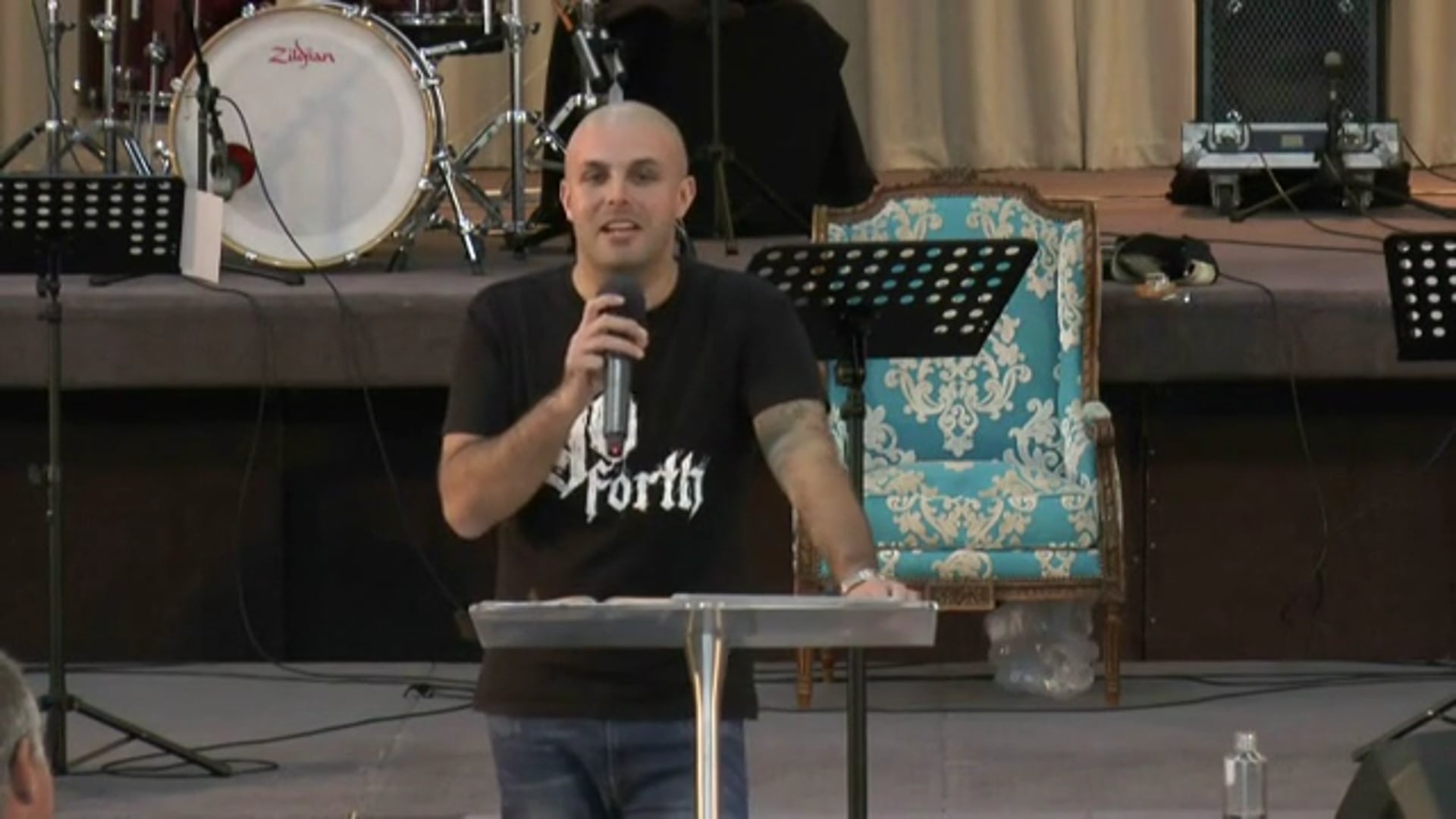 April 17 service with Daryl Crawford-Marshall