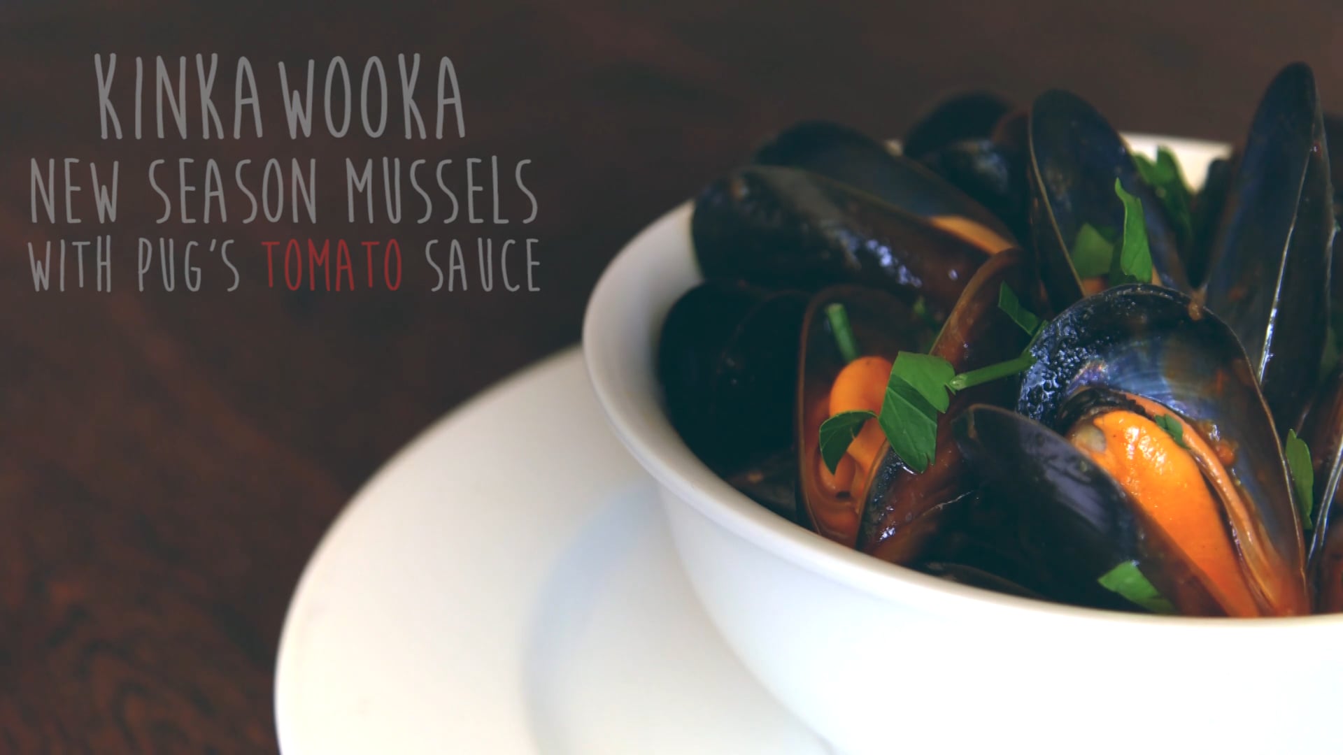Kinkawooka Mussels with Pug's Italian Tomato Sauce. on Vimeo