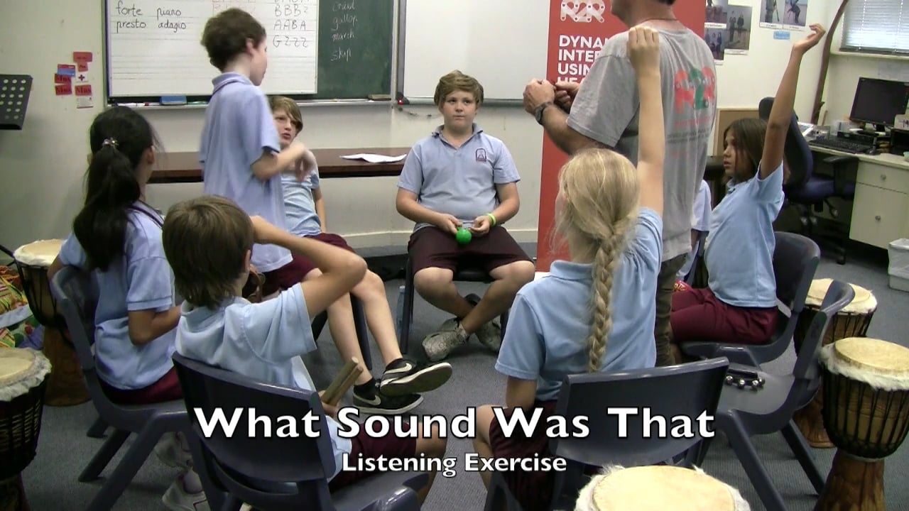 What sound was that?