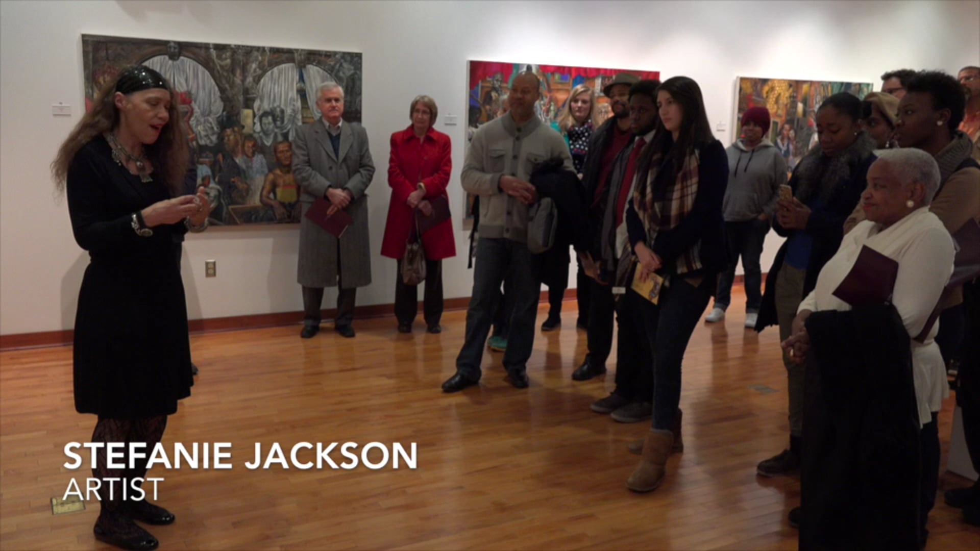 Spring 2016: Artist Stefanie Jackson - Stone Center Brown Gallery Opening
