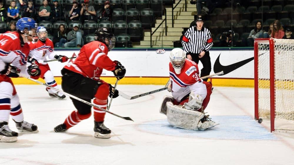 Canada vs. Czech Republic 2016 IIHF Ice Hockey U18 World Championship