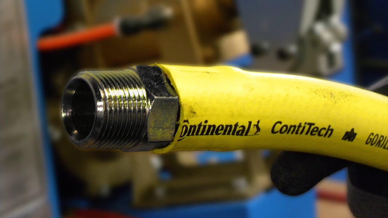 BAND-IT Hose Burst Test