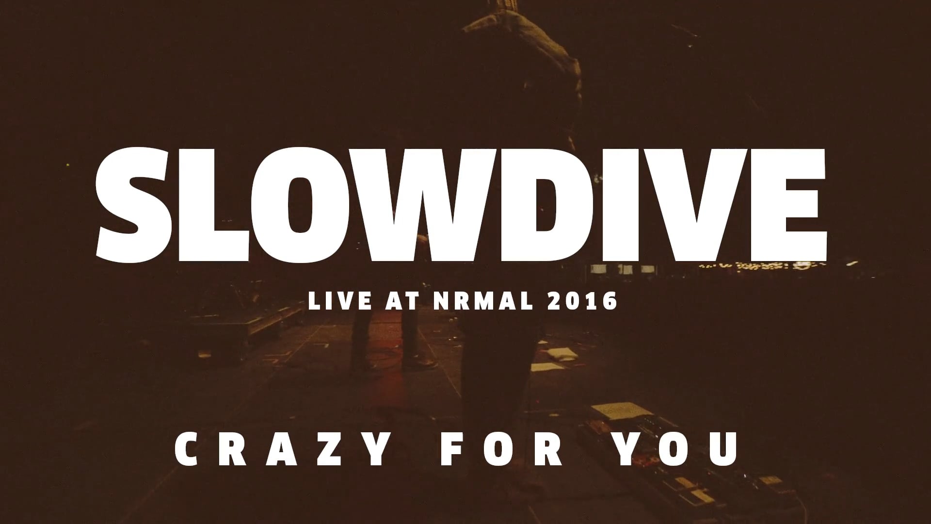 Slowdive Crazy For You on Vimeo