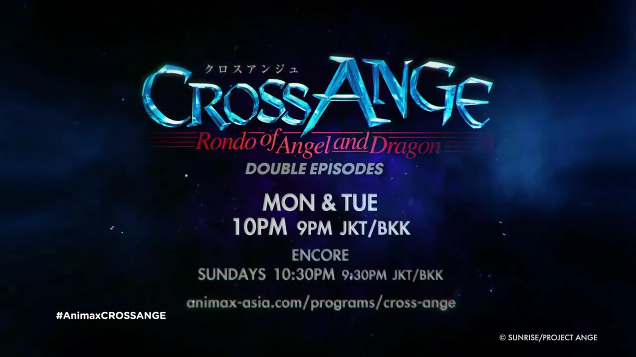 Cross Ange: Rondo of Angel and Dragon premieres on ANIMAX Asia this April