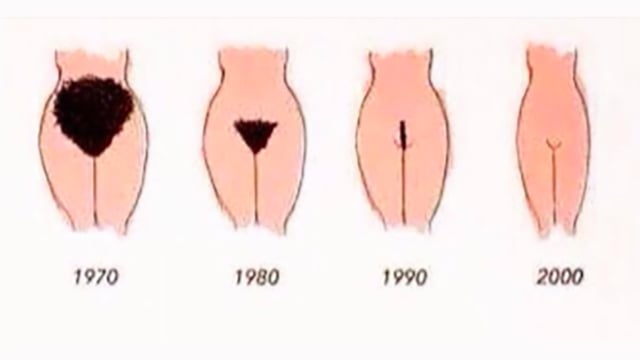 How Pubes Have Changed Over Years