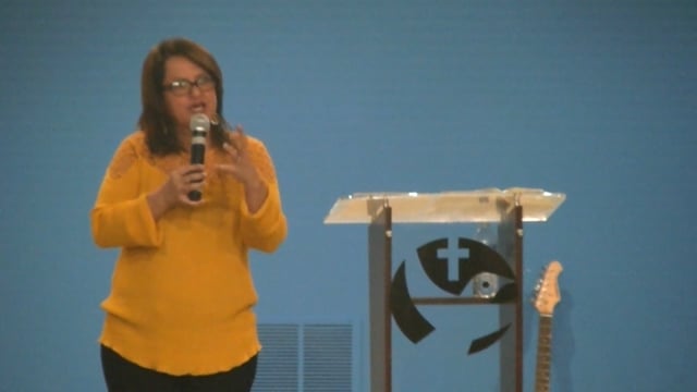Pra. Claudia - Hospedando A Gloria Pela Graca de Deus