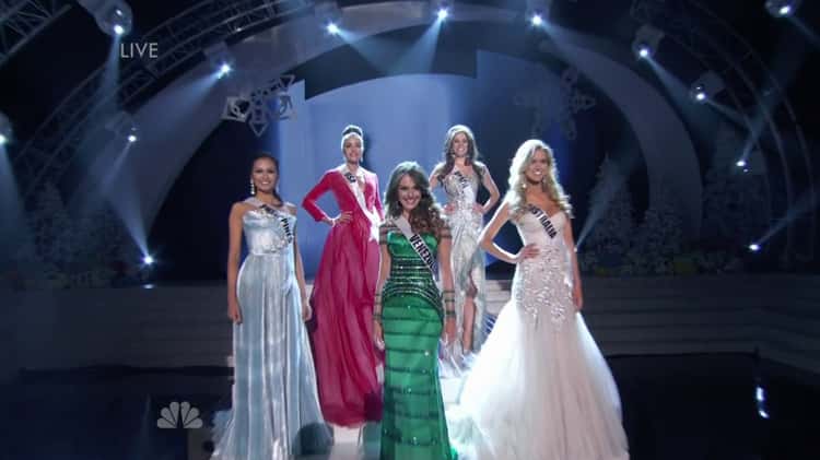 Miss universe clearance 2012 evening gown