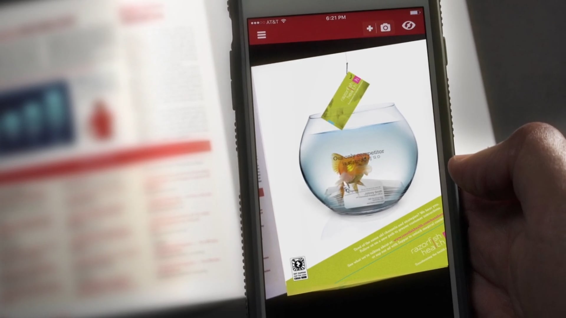 AR PRINT AD Razorfish Health