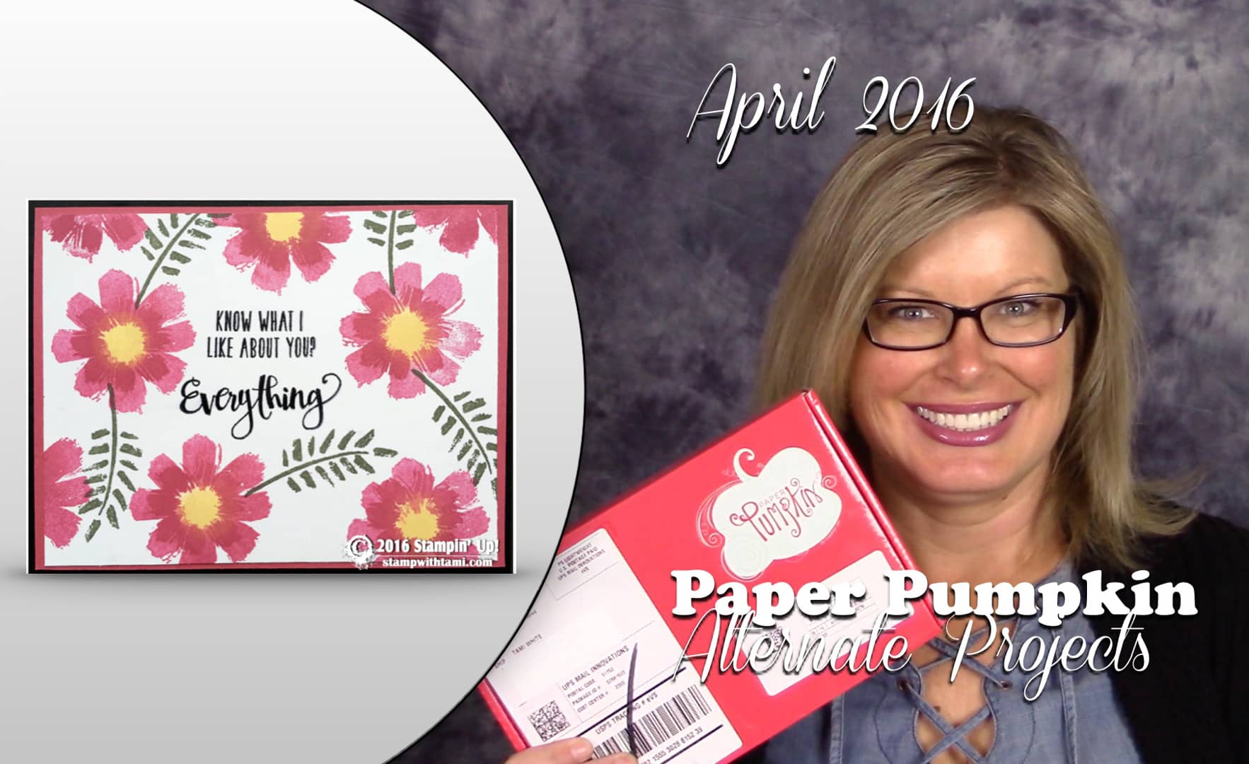 April 2016 Paper Pumpkin Card Kit Giveaway And Alternate Cards Featuring