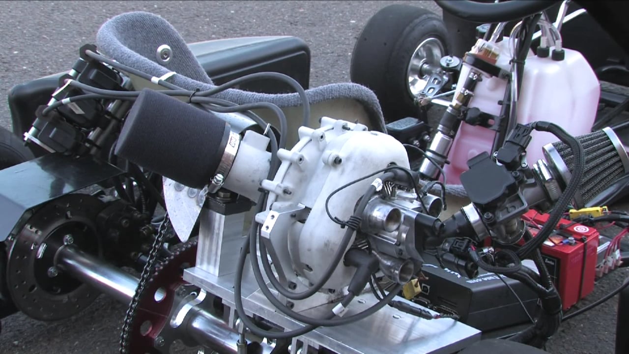 LiquidPiston Xmini Powered GoKart on Vimeo