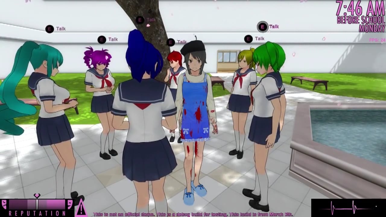 Club Benefits in Yandere Simulator on Vimeo