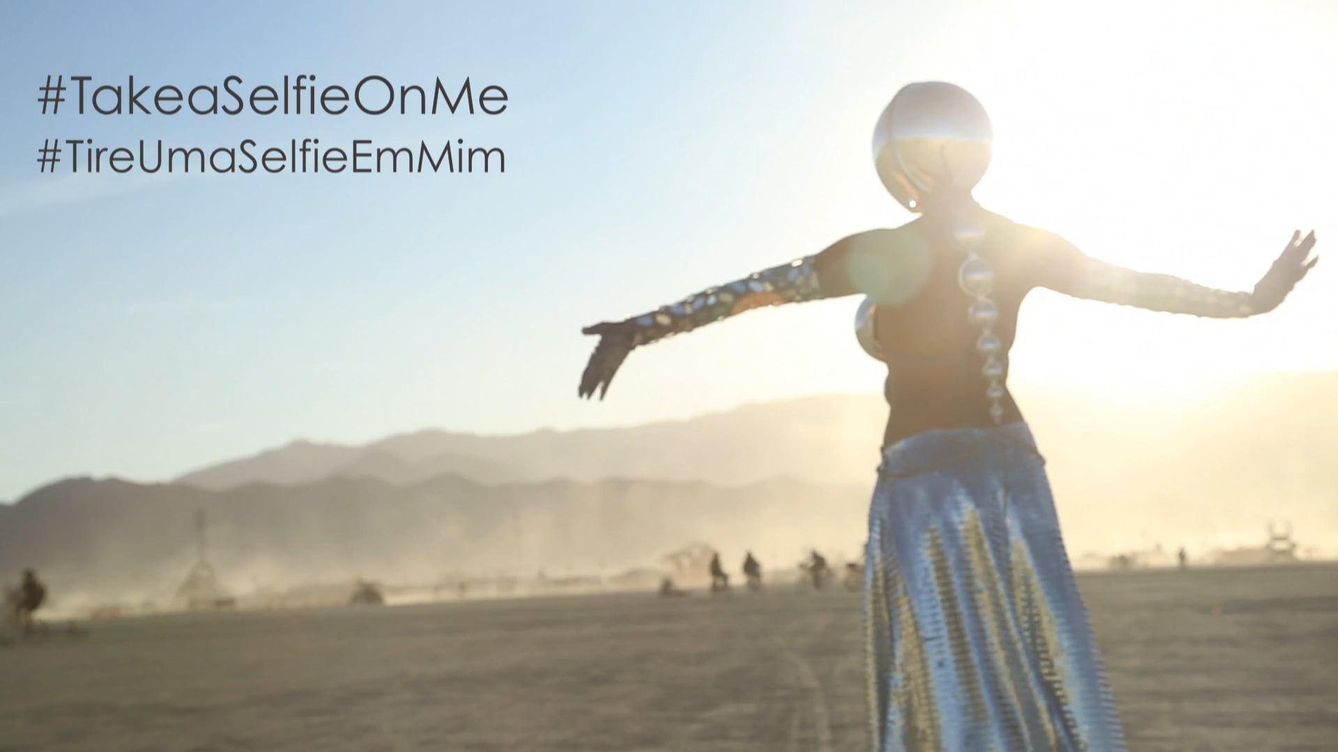 #TakeASelfieOnMe - Burning Man / Black Rock City