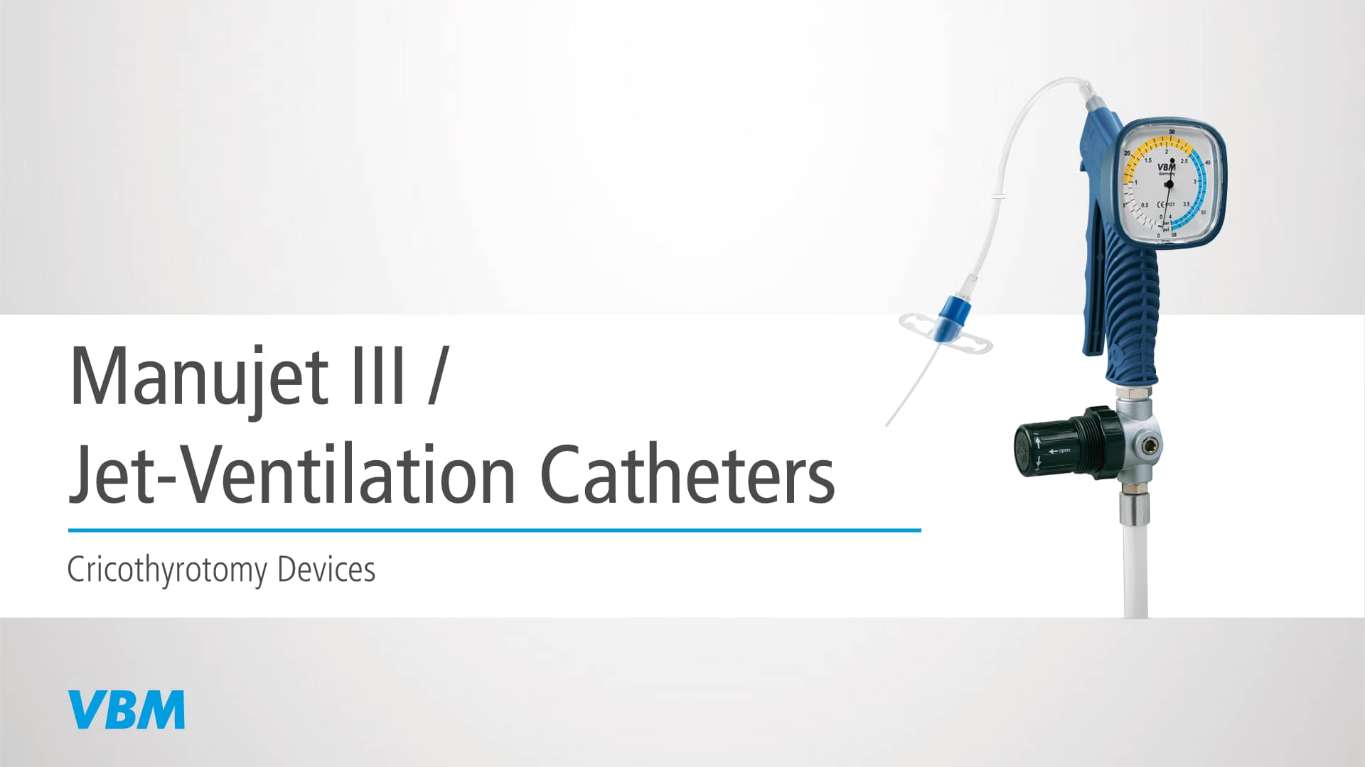 VBM Manujet III / JetVentilation Catheter (english) on Vimeo