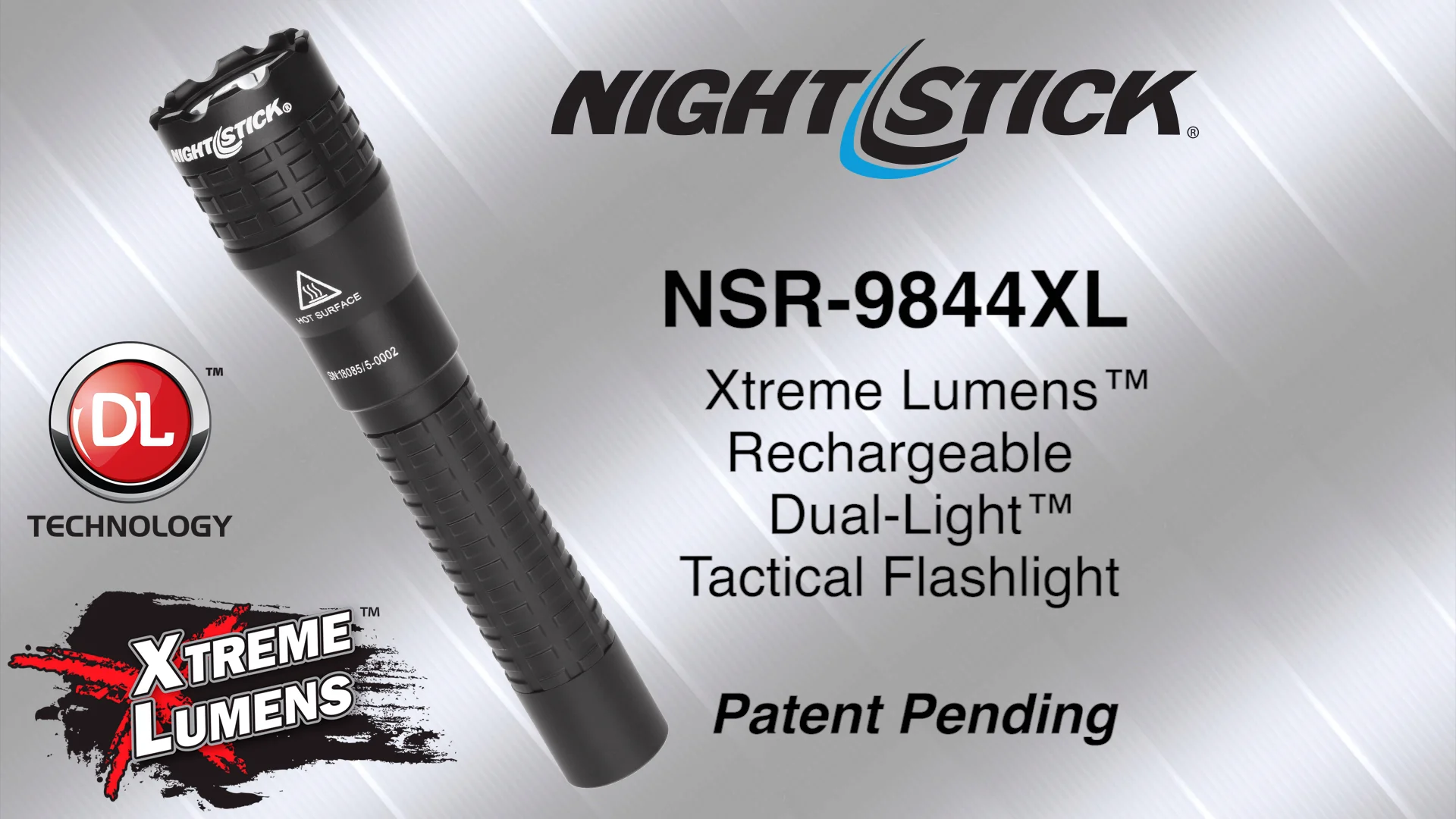 Nightstick on sale rechargeable flashlight