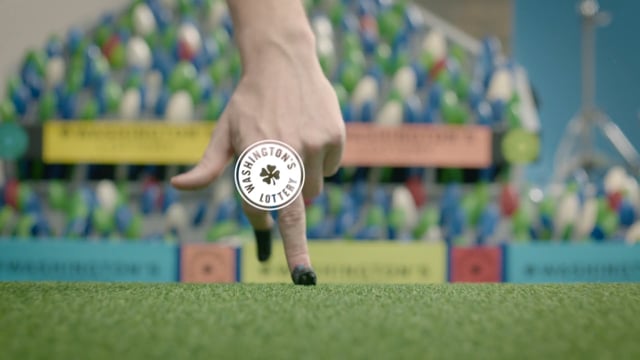 Washington State Lottery "Sounders Scratch - Streaker"