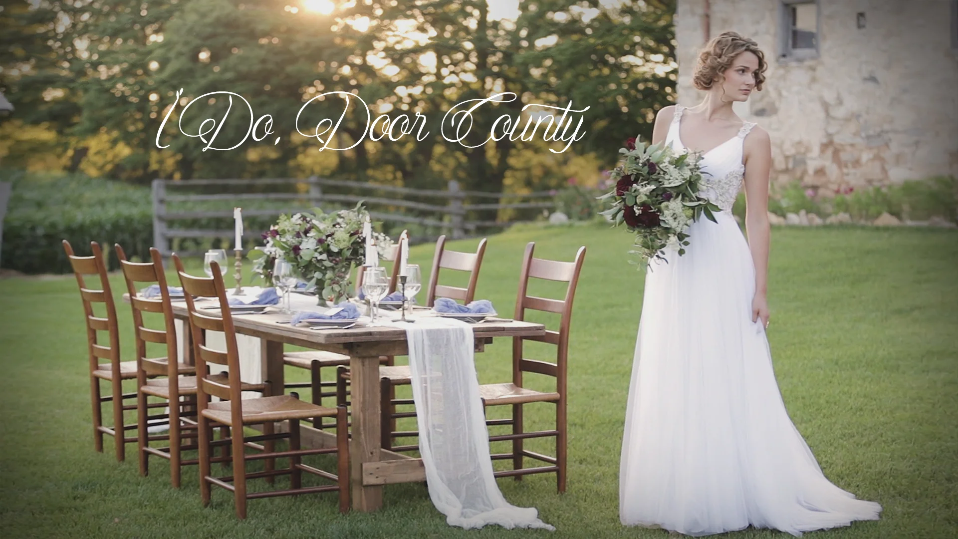 I Do, Door County - Styled Shoot, image size:1920x1080