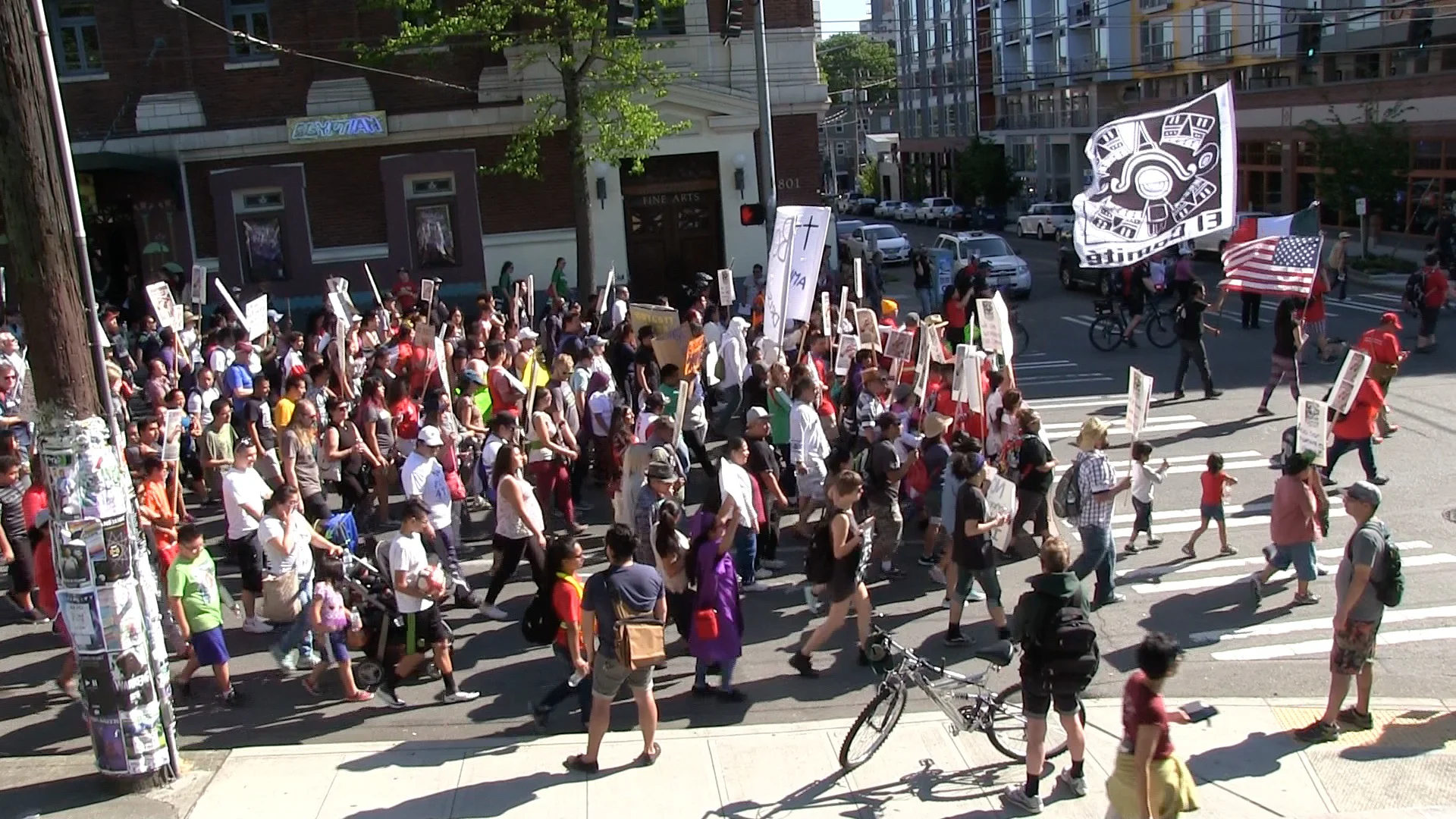 Seattle May Day March on Vimeo