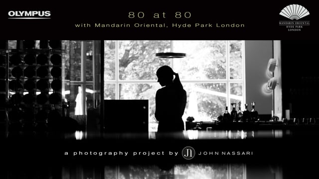 Olympus 80 at 80 with Mandarin Oriental Hyde Park, London.