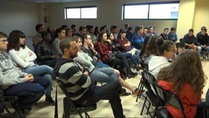 Molts participants a la primera Assemblea de Joves