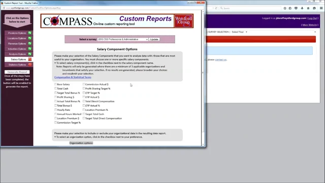 Compass on sale reporting tool