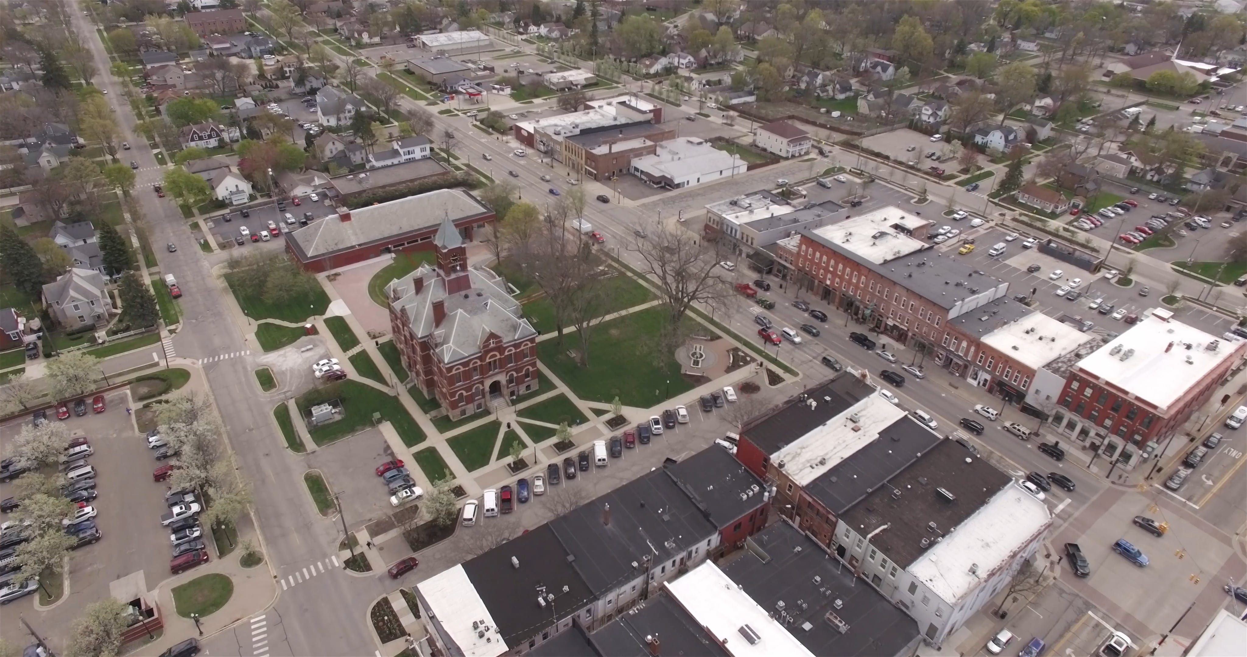 Downtown Drone | Howell, MI | Test Footage on Vimeo